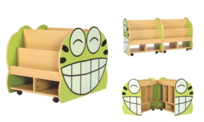 中国最受欢迎的儿童书架木制小木屋家具蒙特梭利材料