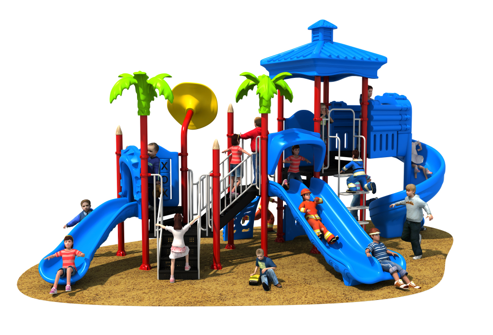 大滑梯定制户外儿童塑料儿童游乐场