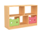 现代设计婴儿小幼儿园儿童孩子木箱书架