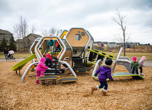 非标准户外公园儿童定制游乐场